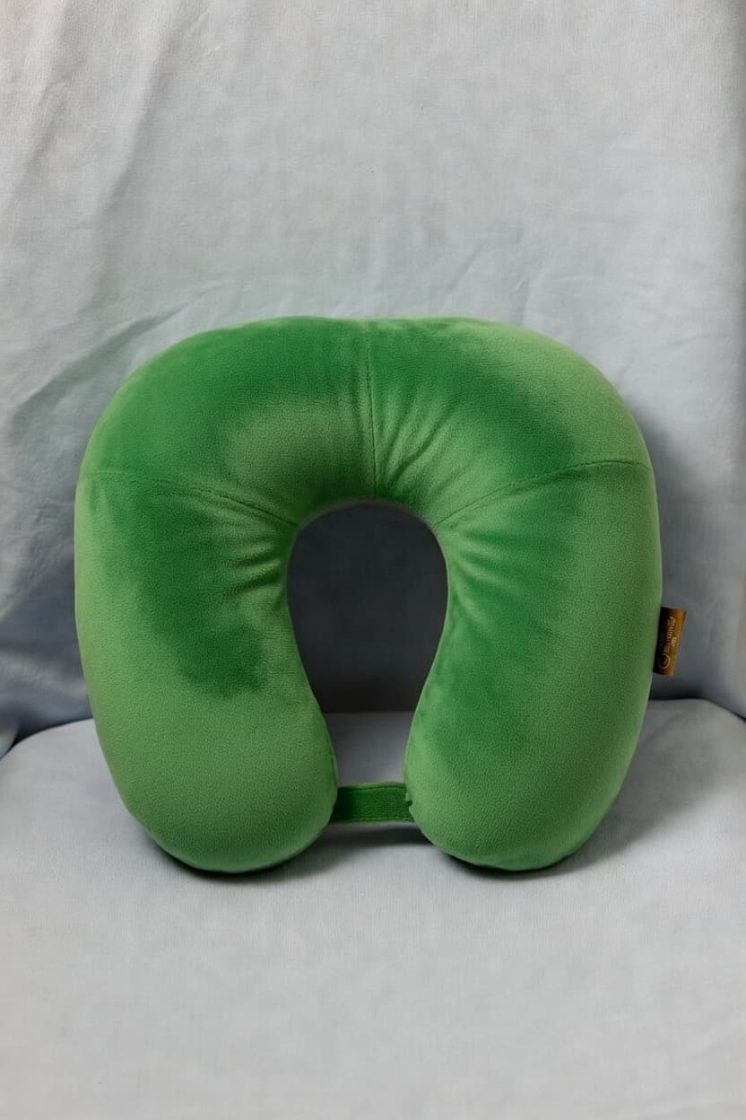 Vibrant Green Neck Pillow