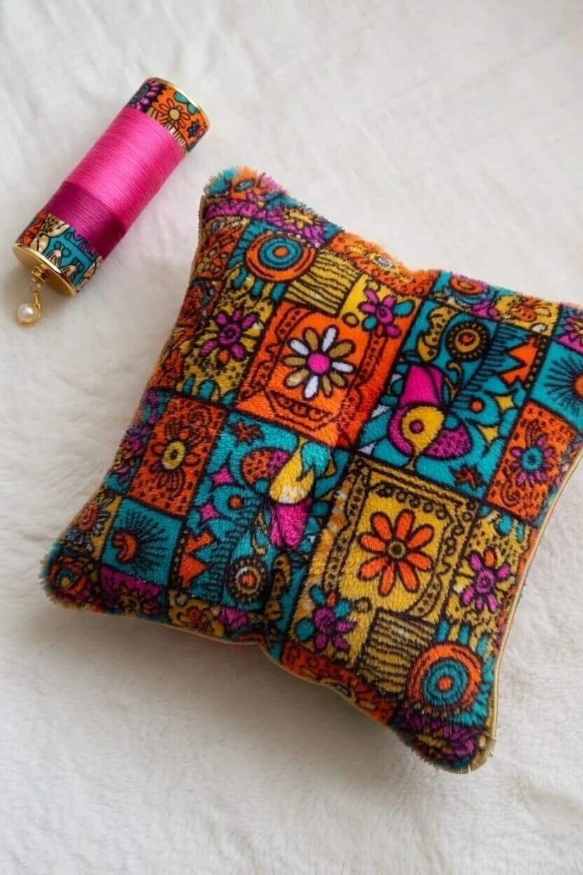 Organic Cotton Throw Pillow