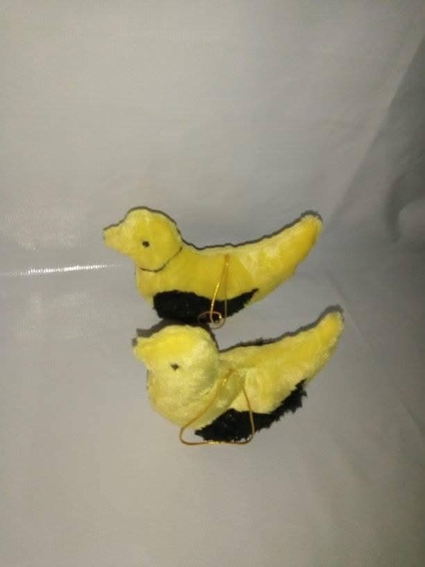Yellow Plush Birds