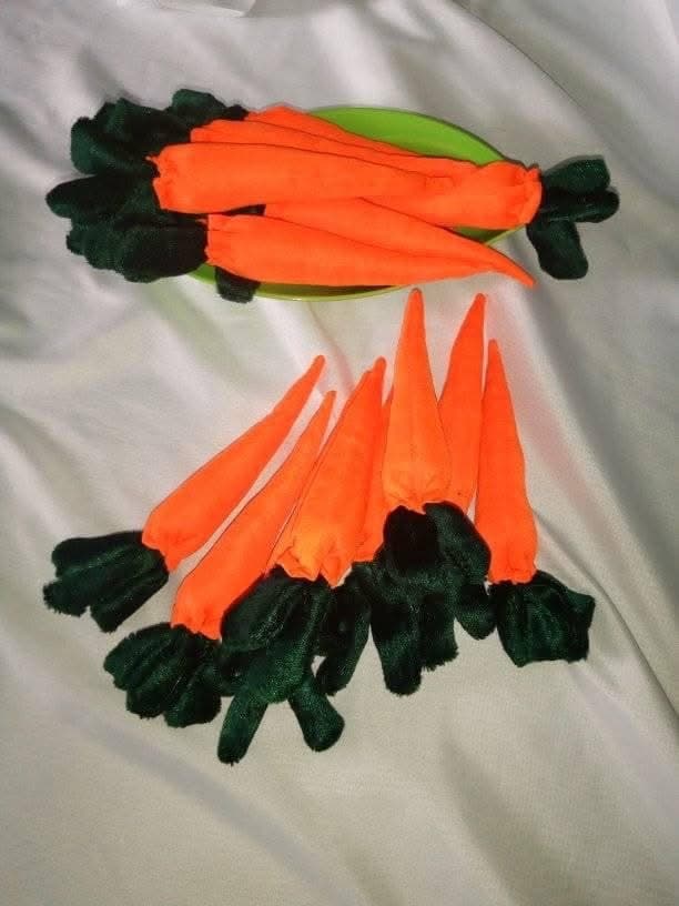 Plush Carrot Toy Set B